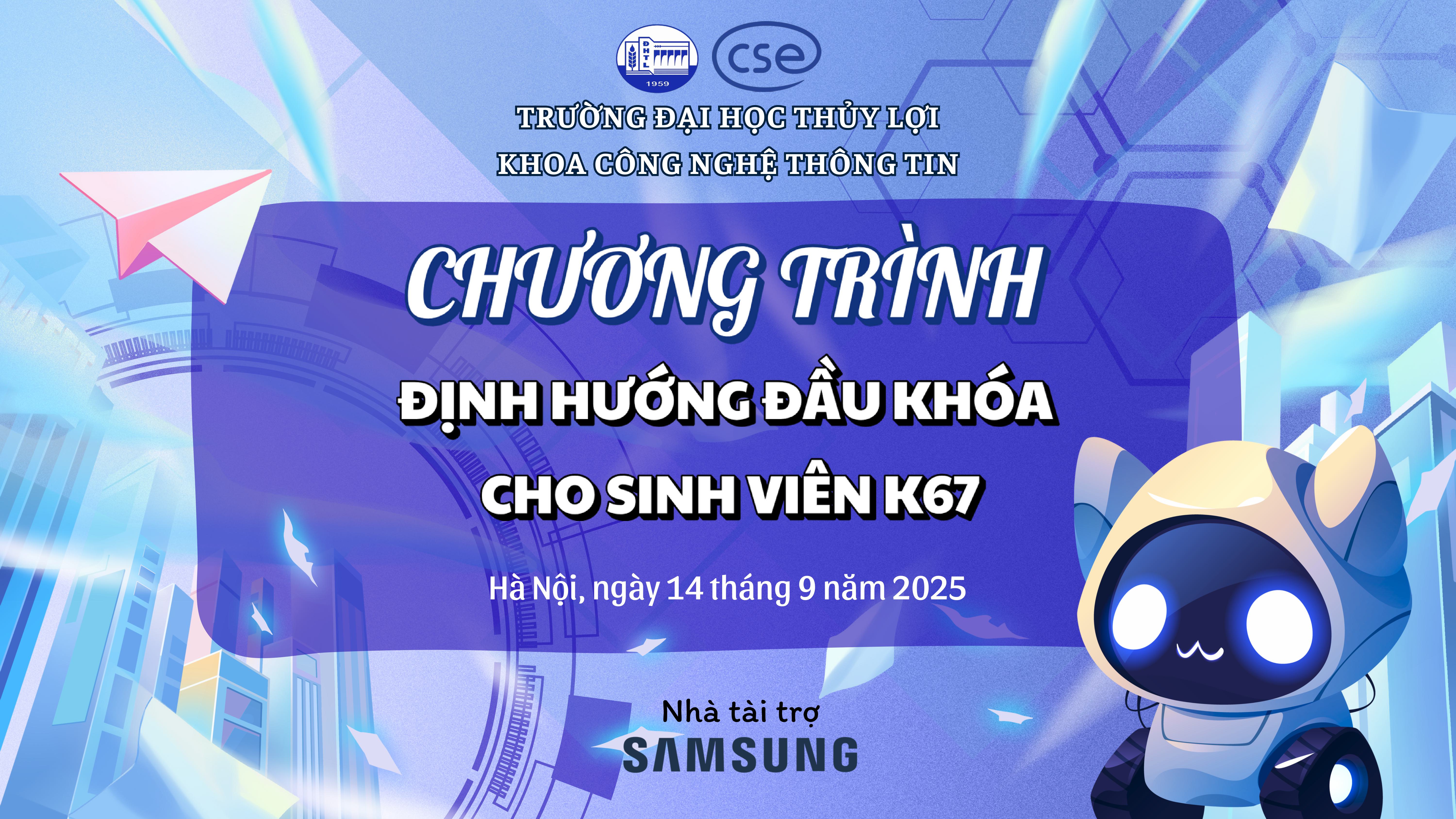 Chương trình Định hướng đầu khóa cho sinh viên K67