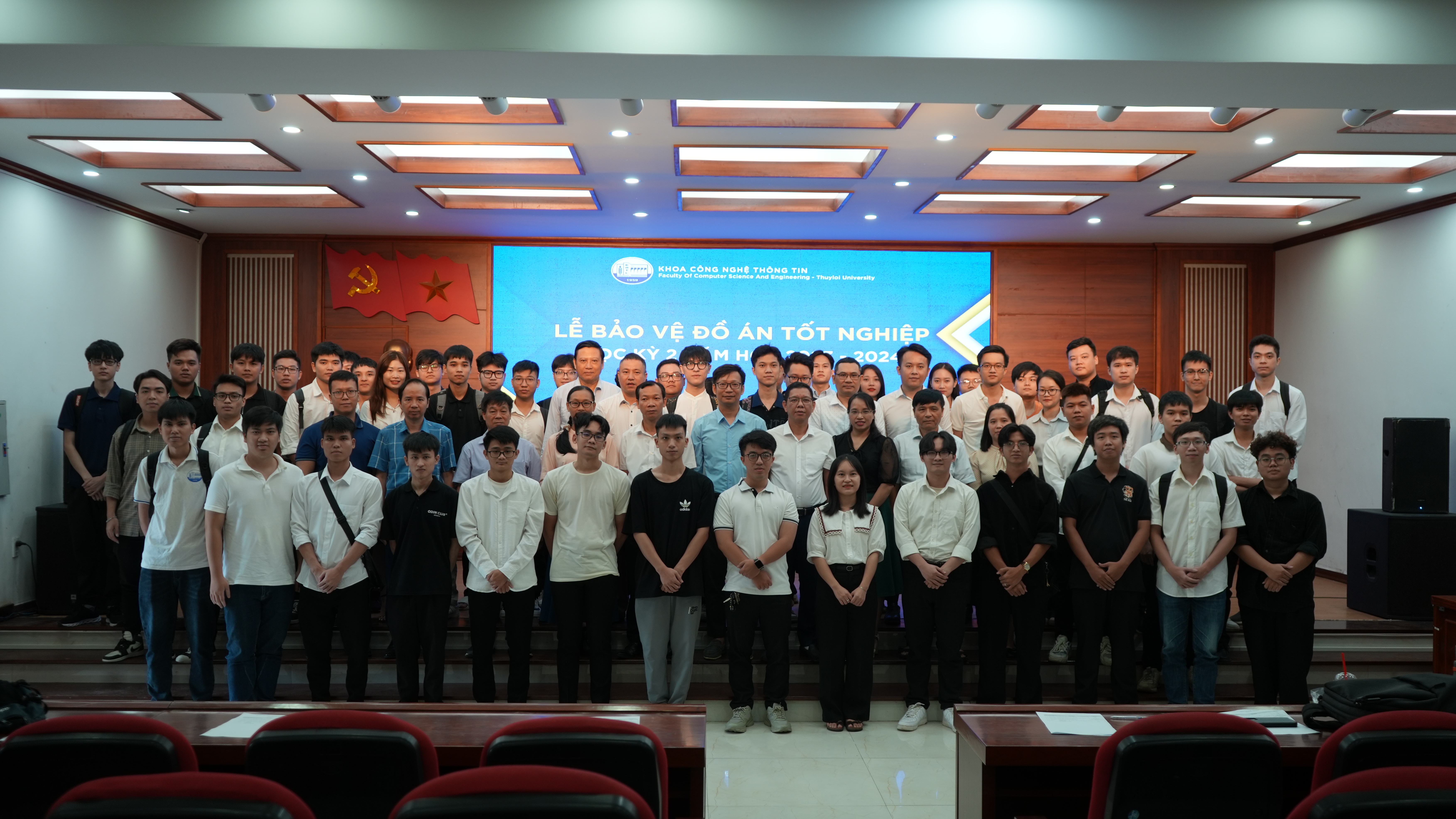 Buổi bảo vệ Đồ án tốt nghiệp học kỳ 2, năm học 2023-2024