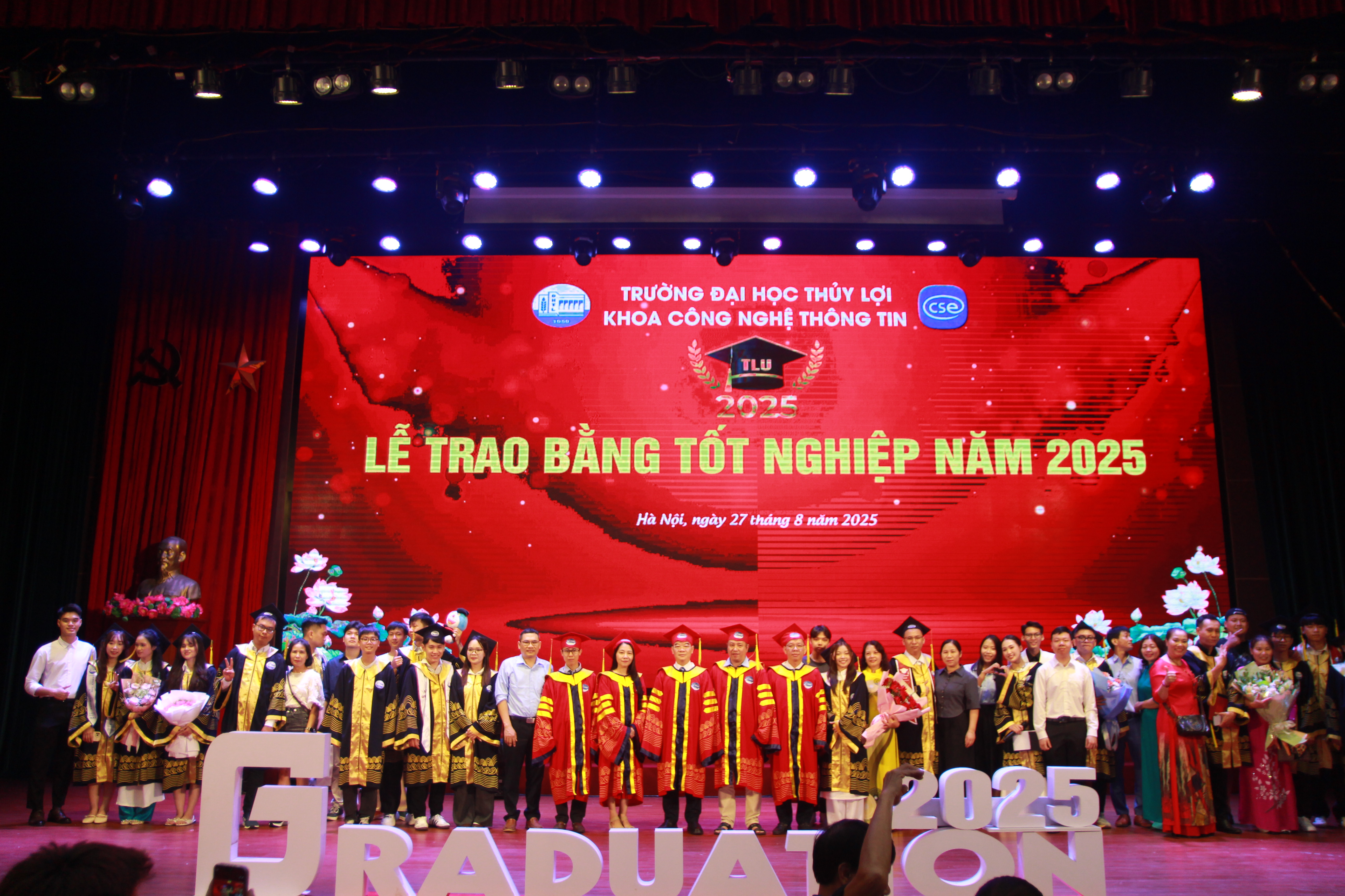 Lễ tốt nghiệp Khoa Công nghệ thông tin – Trường Đại học Thủy lợi năm 2025