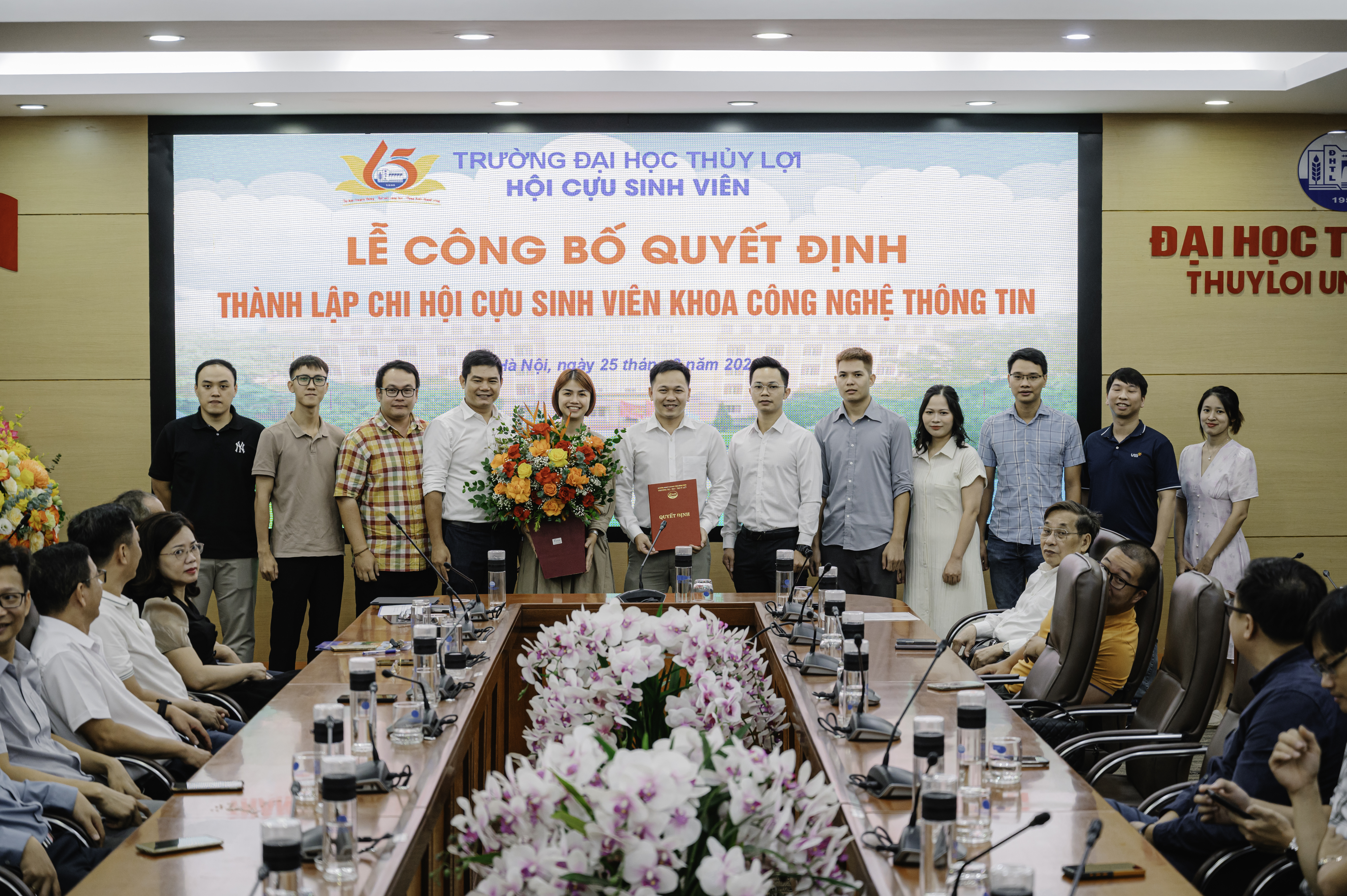 Thành lập Chi hội Cựu sinh viên Khoa Công nghệ thông tin Trường Đại học Thủy lợi