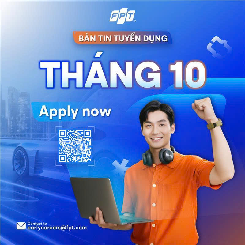 <Tuyển dụng> FPT SOFTWARE THÁNG 10/2025 